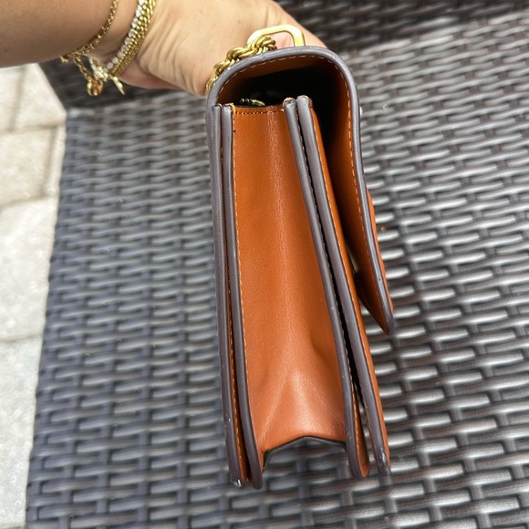 🧡Tory Burch Eleanor chain strap bag large Eleanor crossbody Tory Burch bag - Picture 5 of 17